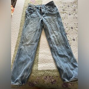 Abercrombie High Rise Vintage Straight Jeans